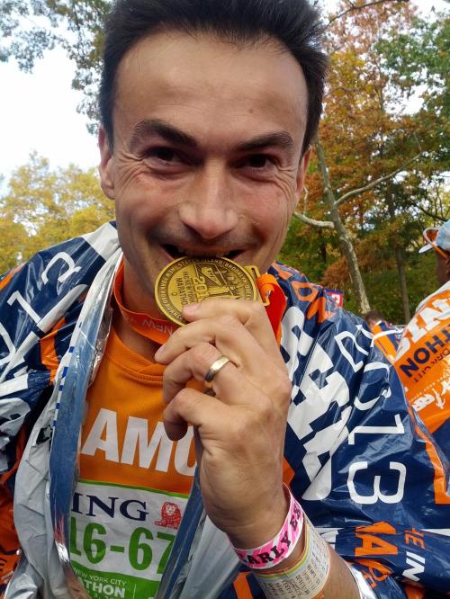 New York City Marathon medaille 2013 - Ramon de la Fuente
