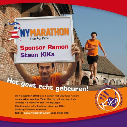 Ramon de la Fuente Flyer KiKa - voorkant