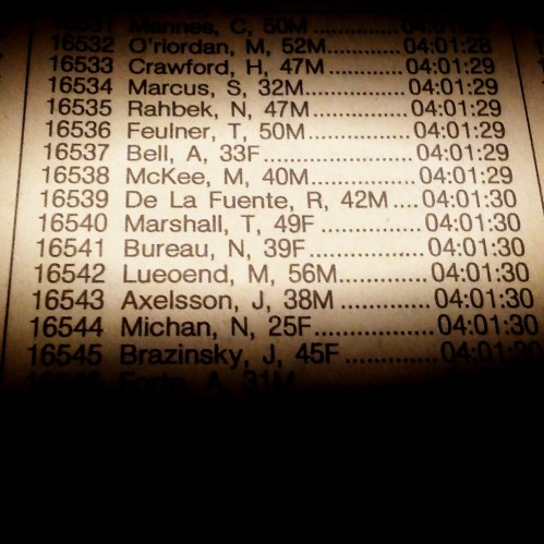 New York Times - Marathon edition