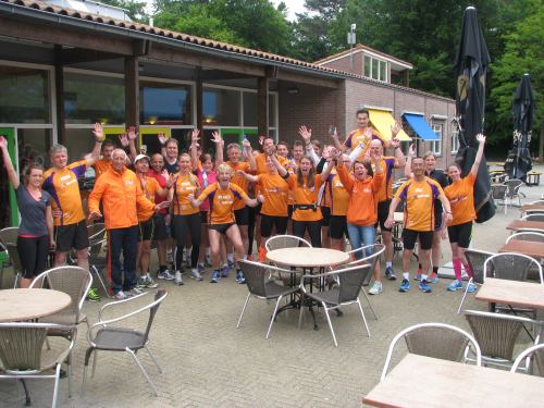 Run For KiKa New York groep in Doorn