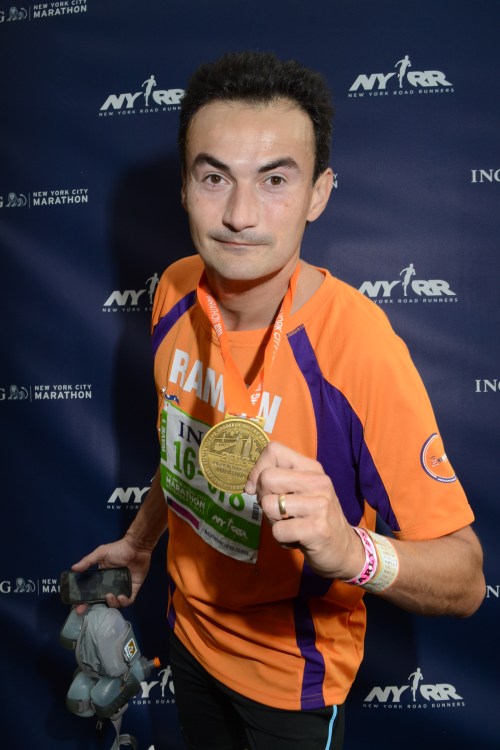 Ramon de la Fuente - New York City Marathon Medaille