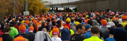 Start Wave 1 - New York Marathon 2013