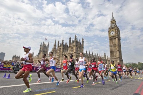 London Marathon Big Ben