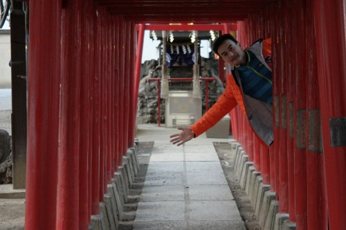 Tokyo highlight - Hanazono tempel Shinjuku pilaren