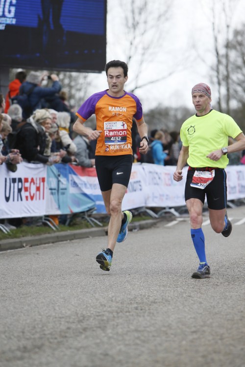 Utrecht halve marathon: Ramon de la Fuente.