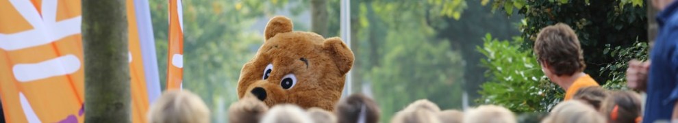 KiKa Kanjer loop op basisschool de Bolster in Amersfoort.