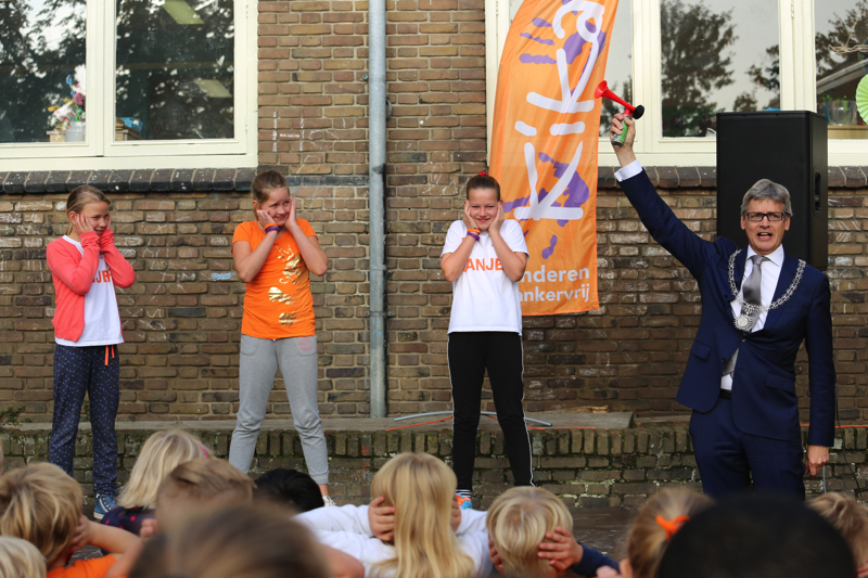 Opening door de Burgemeester van Amersfoort Lucas Bolsius.