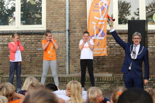 Opening door de Burgemeester van Amersfoort Lucas Bolsius.