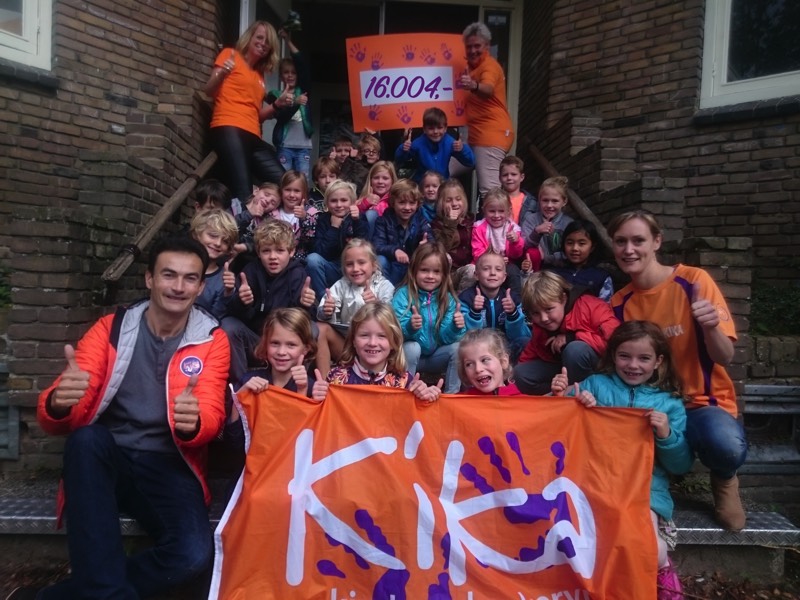 Totaal ingezamelde bedrag KiKa Kanjer Loop - De Bolster Amersfoort